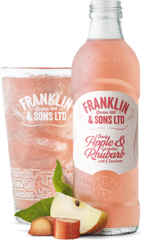 FRANKLIN Apple & Rhubarb 275ml. b.b. 09/2020